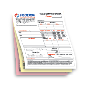 3 part NCR Carbonless form