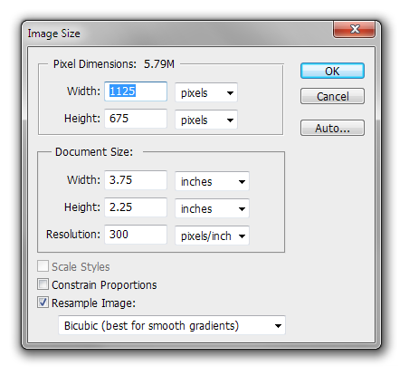 Adobe Photoshop Tutorial Setup Files Print