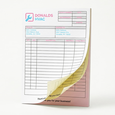 Carbonless Forms (Full Color)