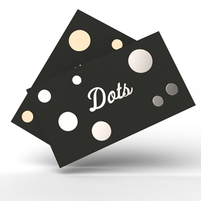 Raised Foil Business Cards 