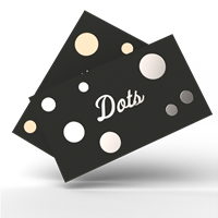 Raised Foil Business Cards