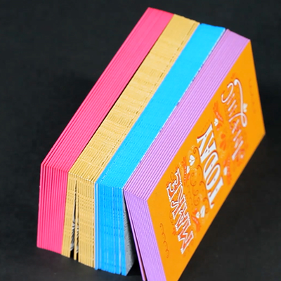 Ultra Thick Painted Edge Business Cards