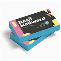 Ultra Thick Painted Edge Business Cards
