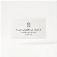 Linen Business Cards