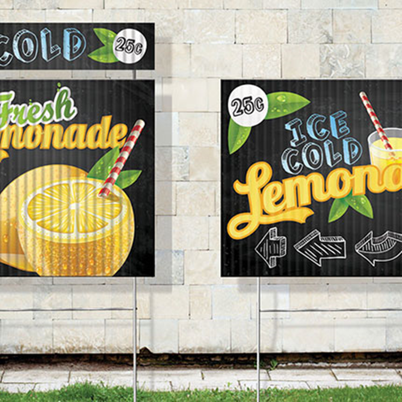 Orange County Printing Yard Coroplast Signs