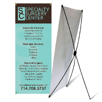 Banner with X-Stand