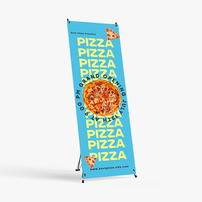 Banner with X-Stand