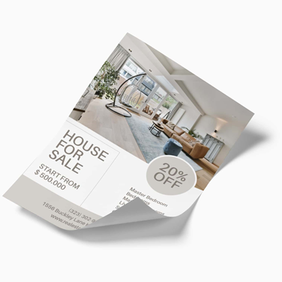 Club Card Flyers (High Quantity)