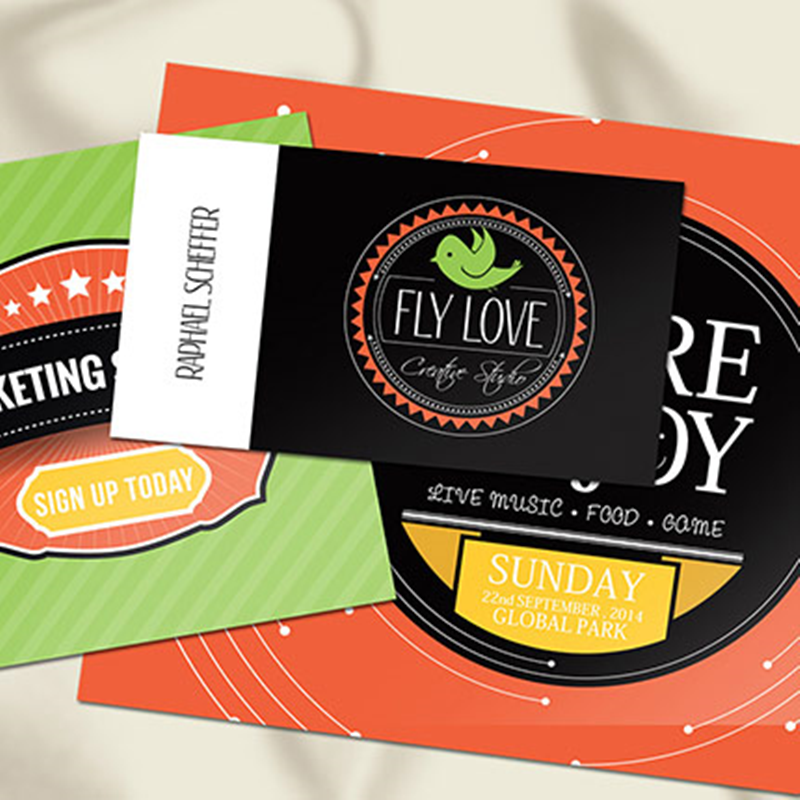 Orange County Printing Silk Business Cards