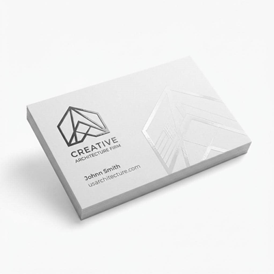 Raised Spot UV Business Cards