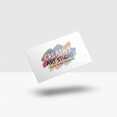 Raised Spot UV Business Cards